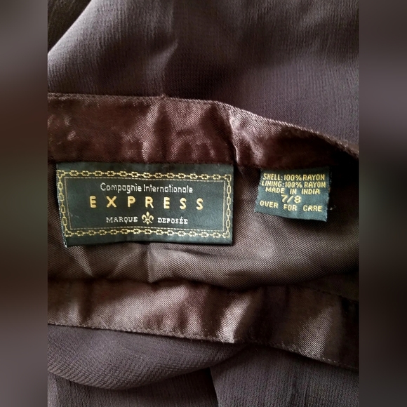 🌹Express - Beautiful Sheer Brown Maxi Skirt.🌹 - Picture 6 of 9